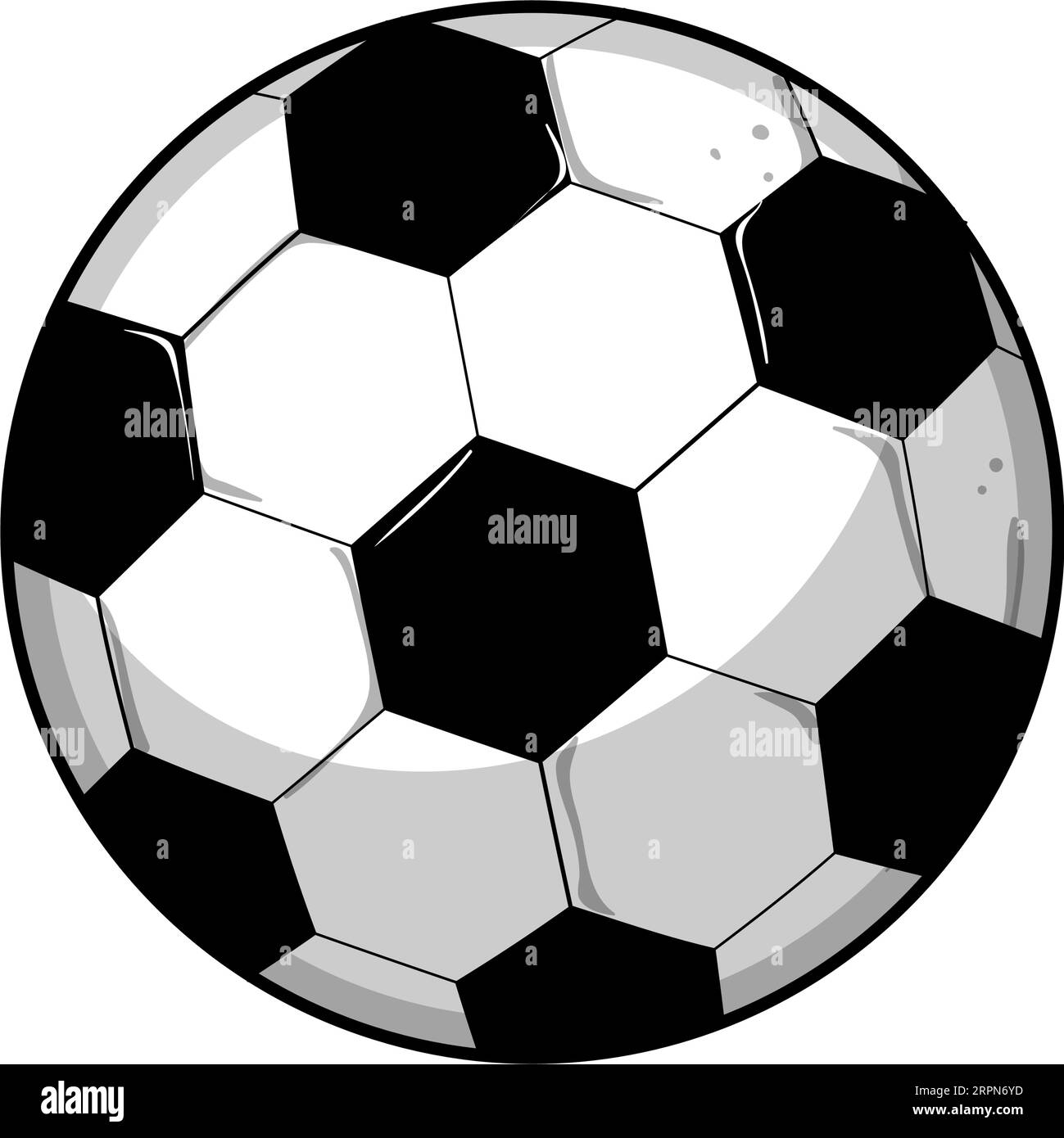 game soccer ball cartoon vector illustration Stock Vector Image & Art