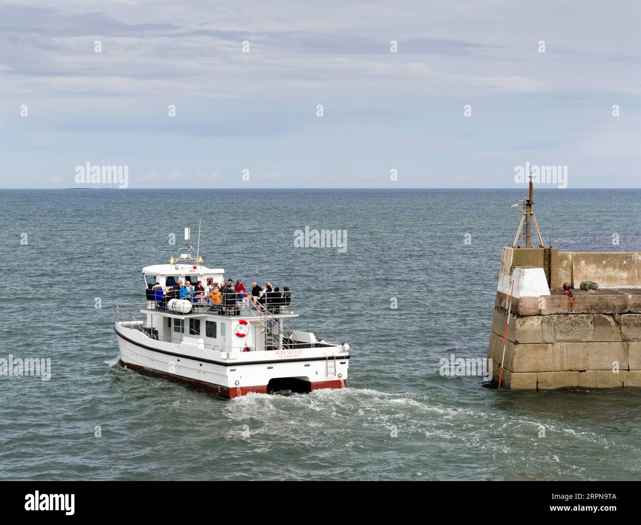 Farne islands tour boat hi-res stock photography and images - Alamy