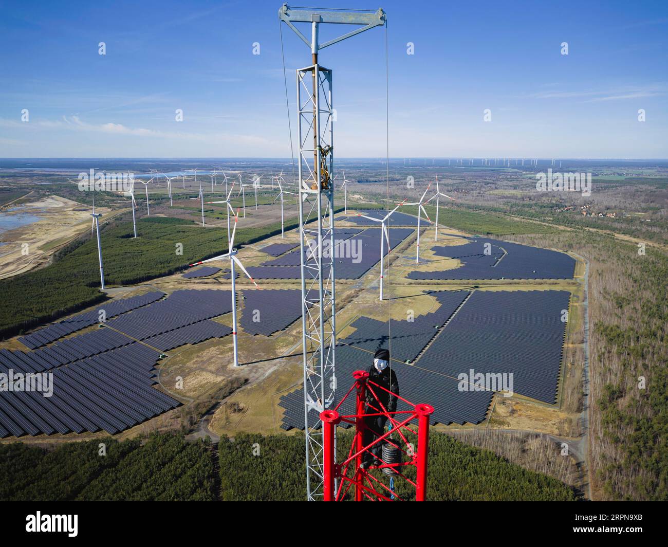 Lusatia wind turbine hires stock photography and images Alamy