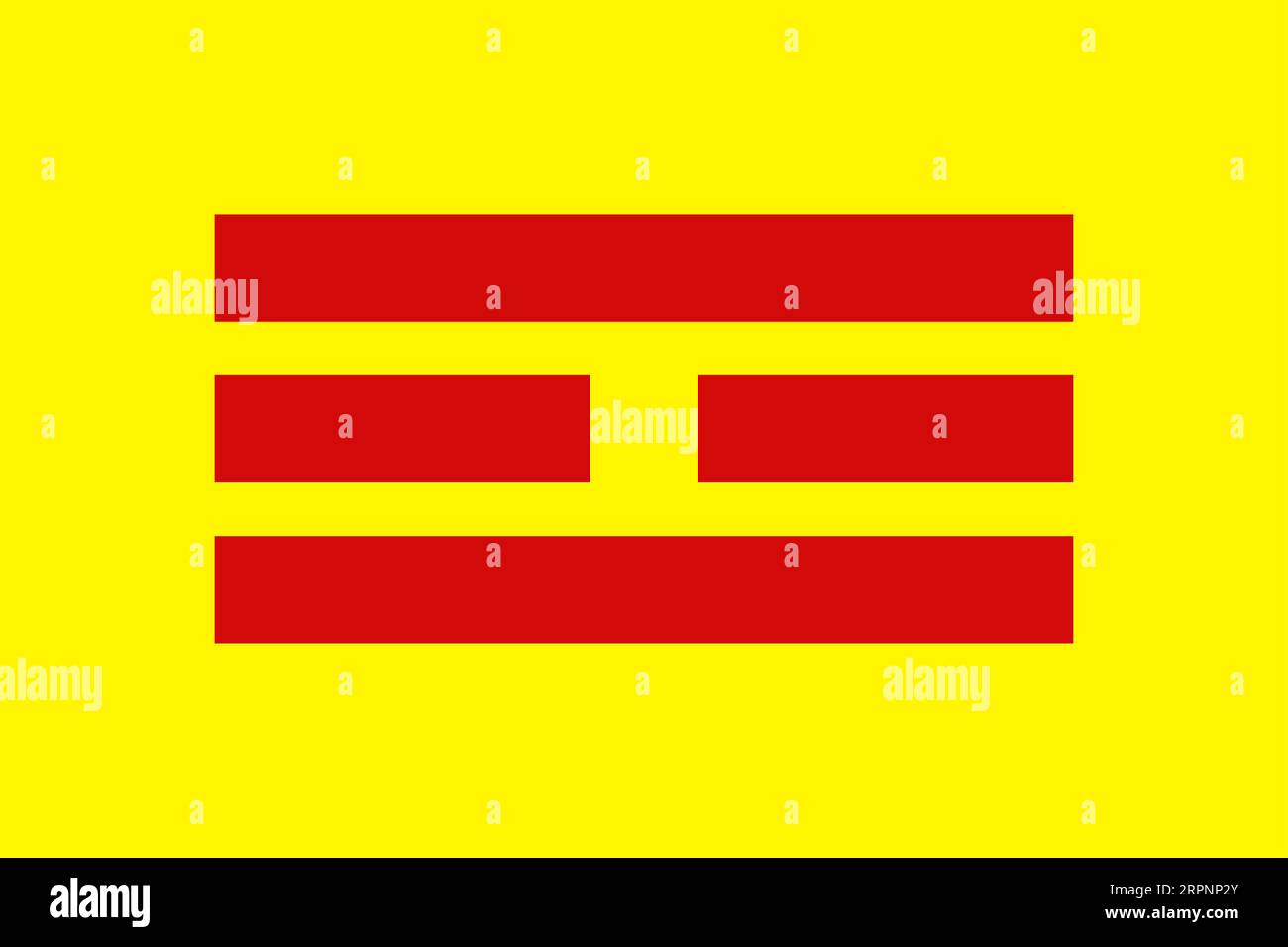 The Vietnam. British and Vietnamese flags. Flag of the Empire of