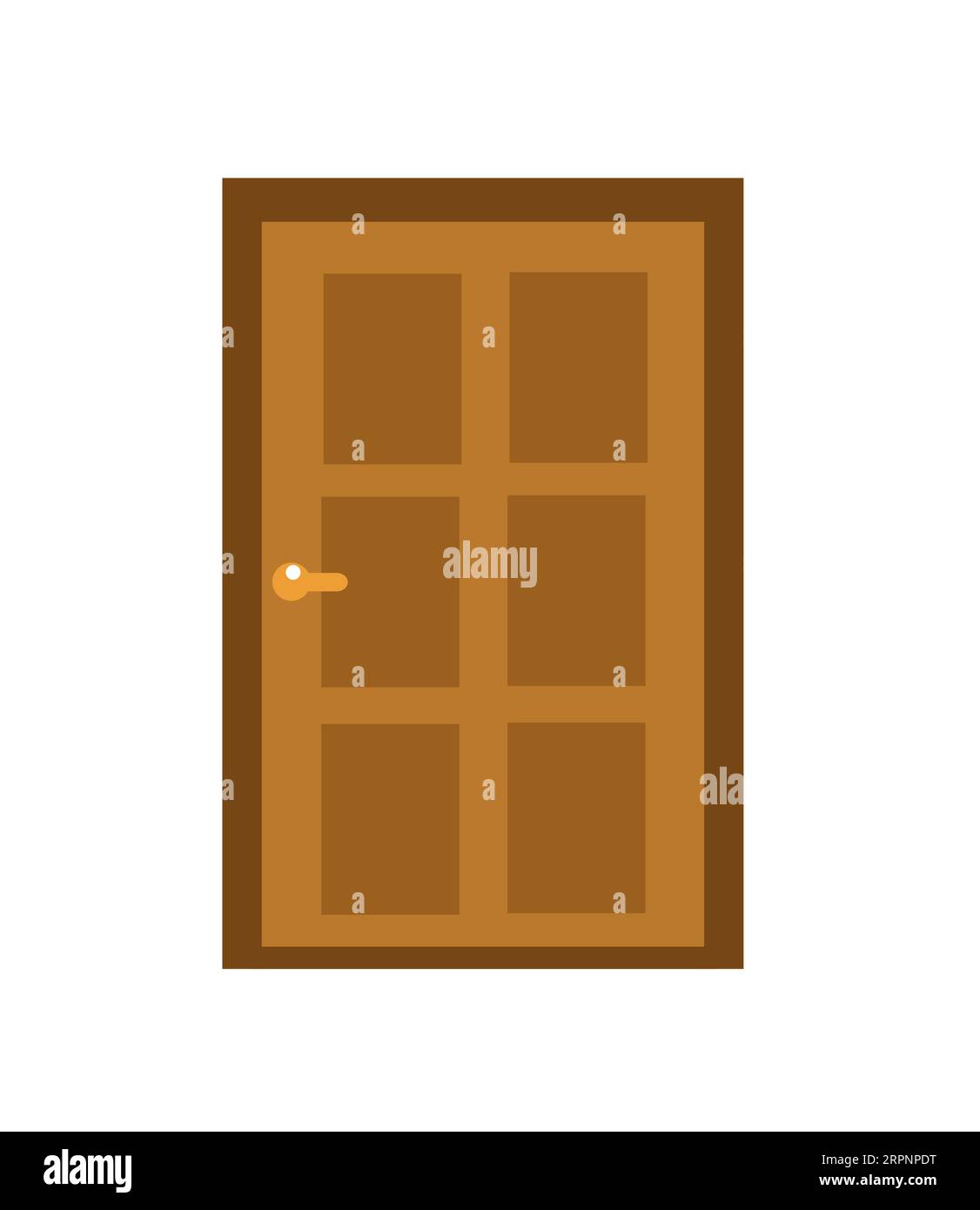door icon vector illustration Stock Vector