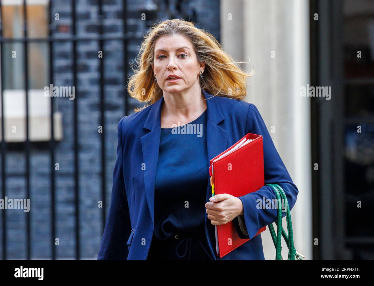 London, UK. 5th Sep, 2023. Penny Mordaunt, Lord President of the Council and Leader of the House of Commons, leaves the first Cabinet meeting after the summer recess. Credit: Mark Thomas/Alamy Live News Stock Photo