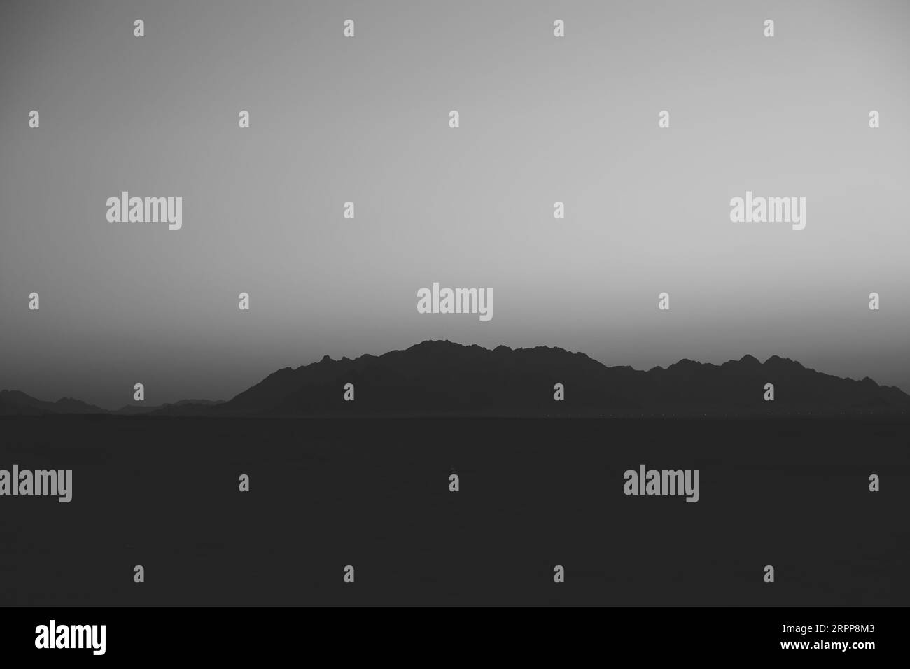 Beautiful landscape valley in desert Black and White Stock Photos ...