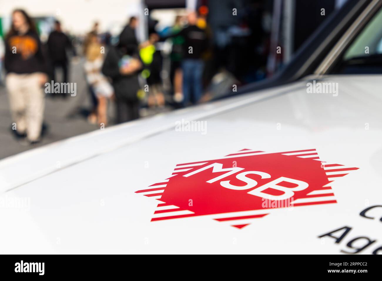 Myndigheten for samhallsskydd och beredskap symbol hi-res stock ...