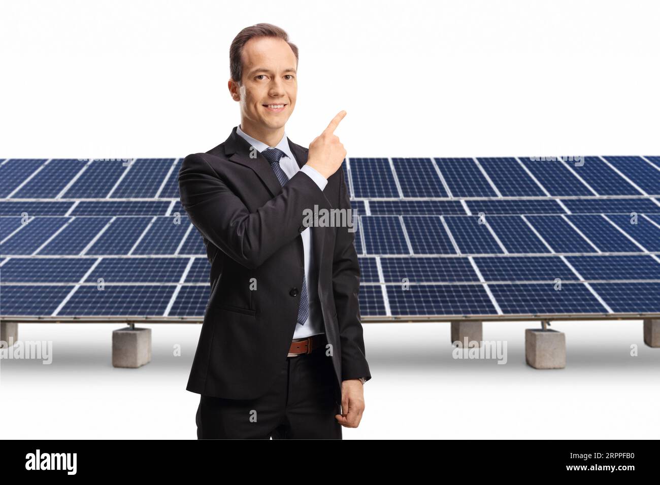 Solar panels standing in hi-res stock photography and images - Alamy