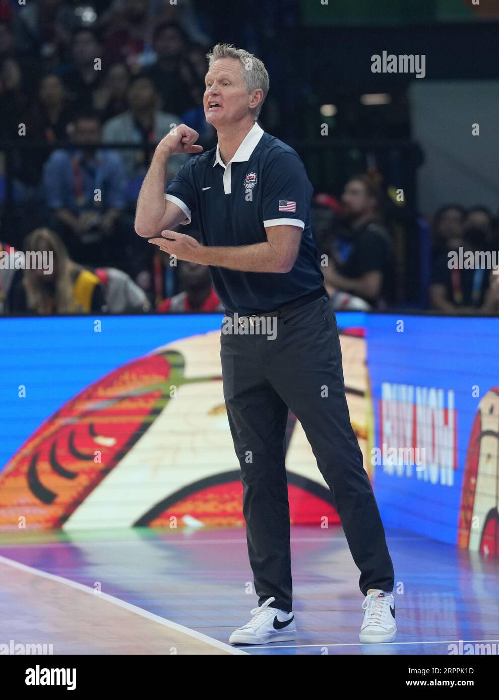 Manila, Philippines. 5th Sep, 2023. The United states' head coach Steve