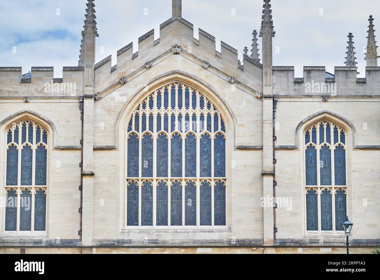 Exterior of the chapel at All Souls College, University of Oxford, England. Stock Photo