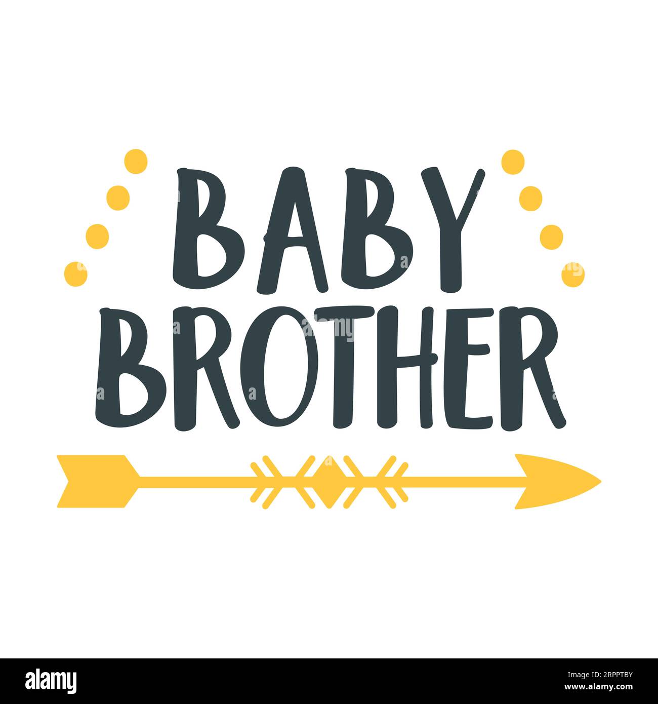 Baby brother typography t shirt design, tee print, calligraphy