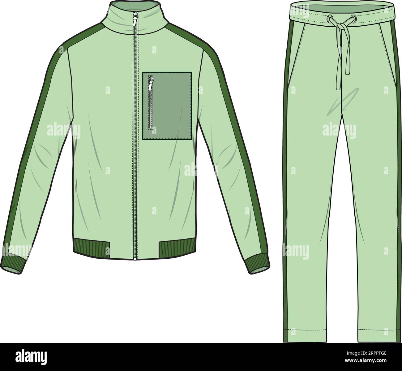 Buy Mens Sportswear Running Sets Jacket Sport Kit Zipper Hoodies - View #12