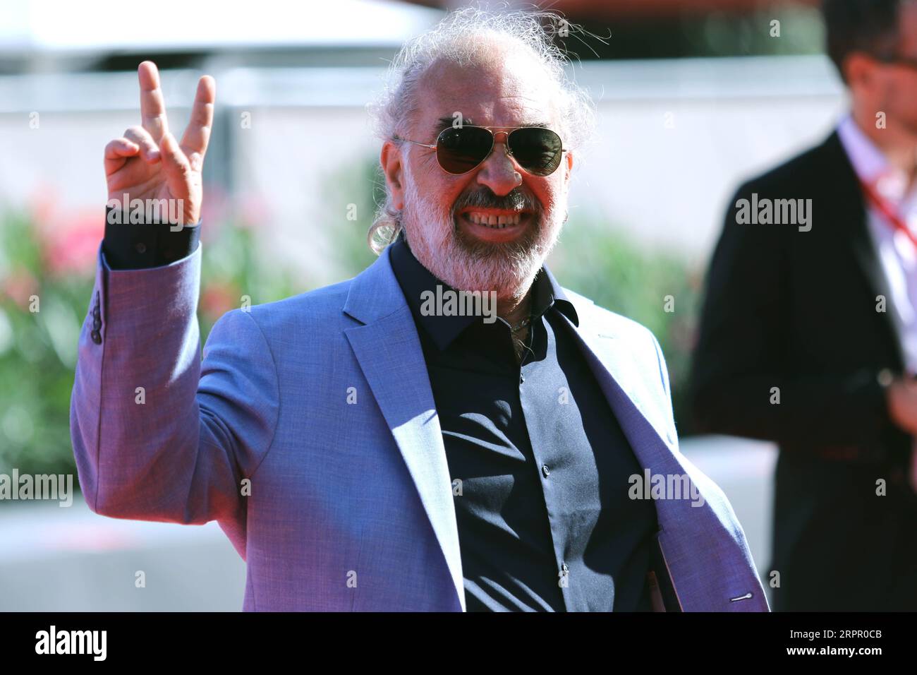 Muhammad Rashi Italy, Lido di Venezia, September 5, 2023: Mohamed Al Rashi attends the ...