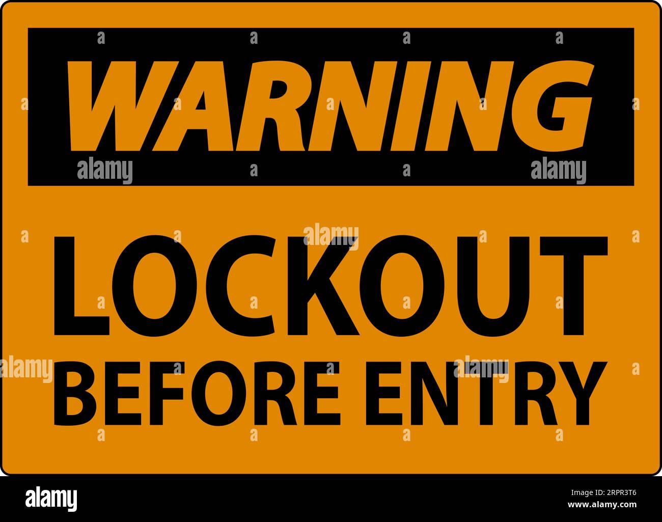 warning-sign-lockout-before-entry-stock-vector-image-art-alamy