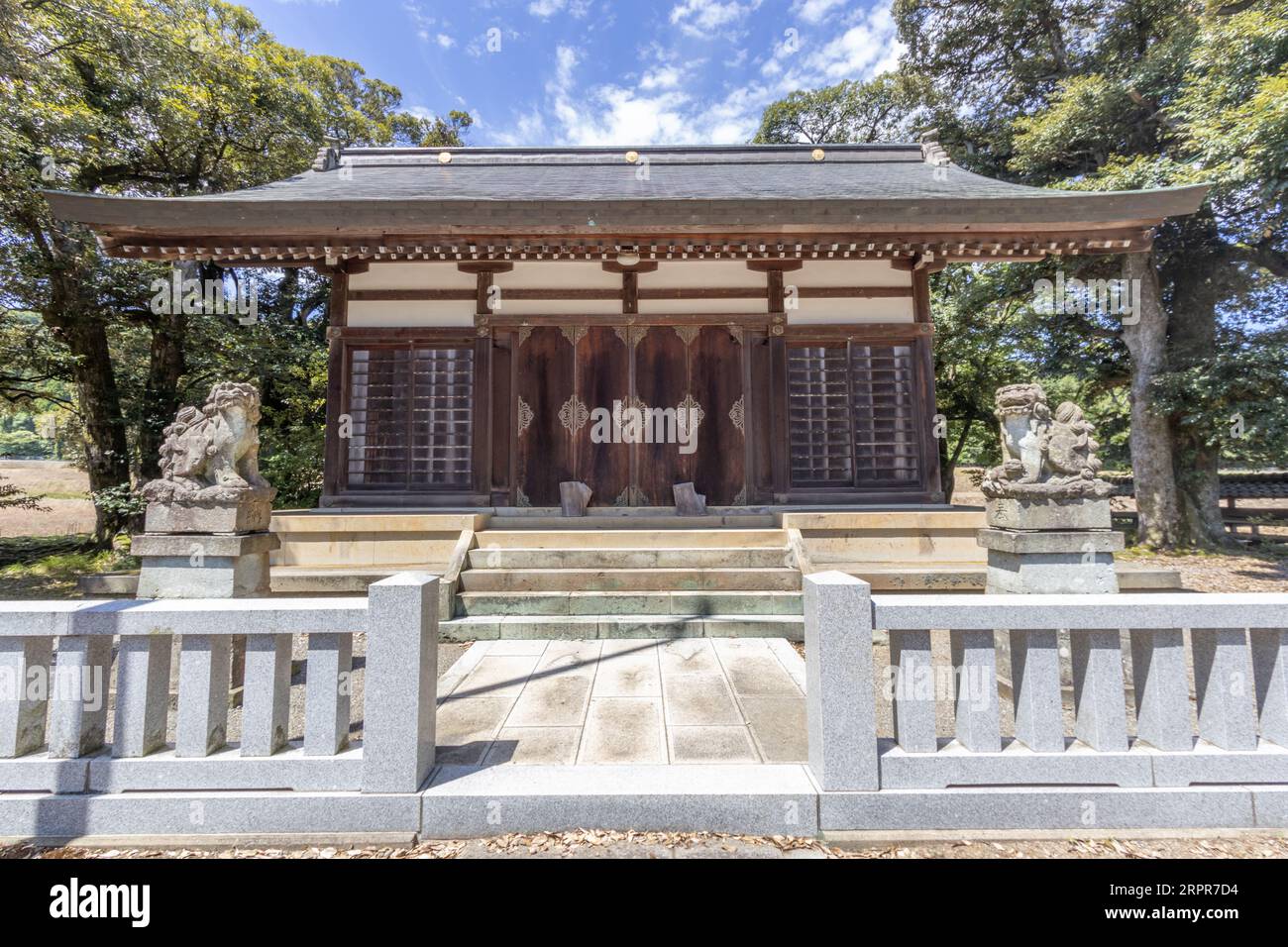 Kashima Shrine, at Mizutamarumachi, Kaga, Japan. Stock Photo