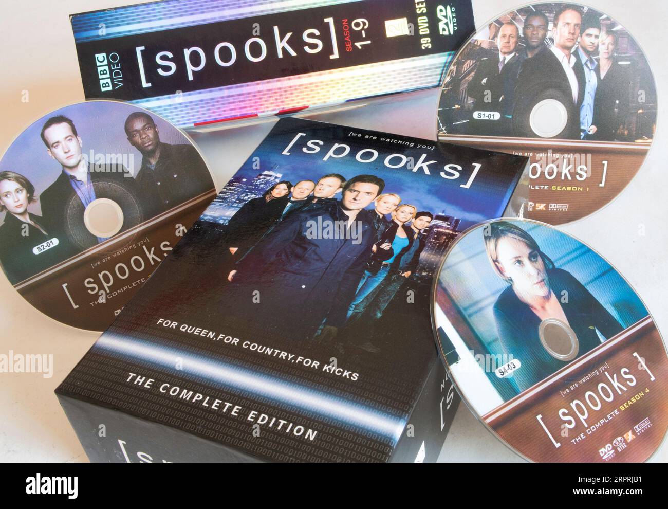 'Spooks' was a spy, mystery, drama television series that ran on BBC from 2002 to 2011, United Kingdom Stock Photo