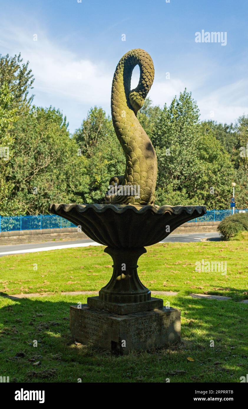 Blackburn Workhouse sculpture Stock Photo Alamy