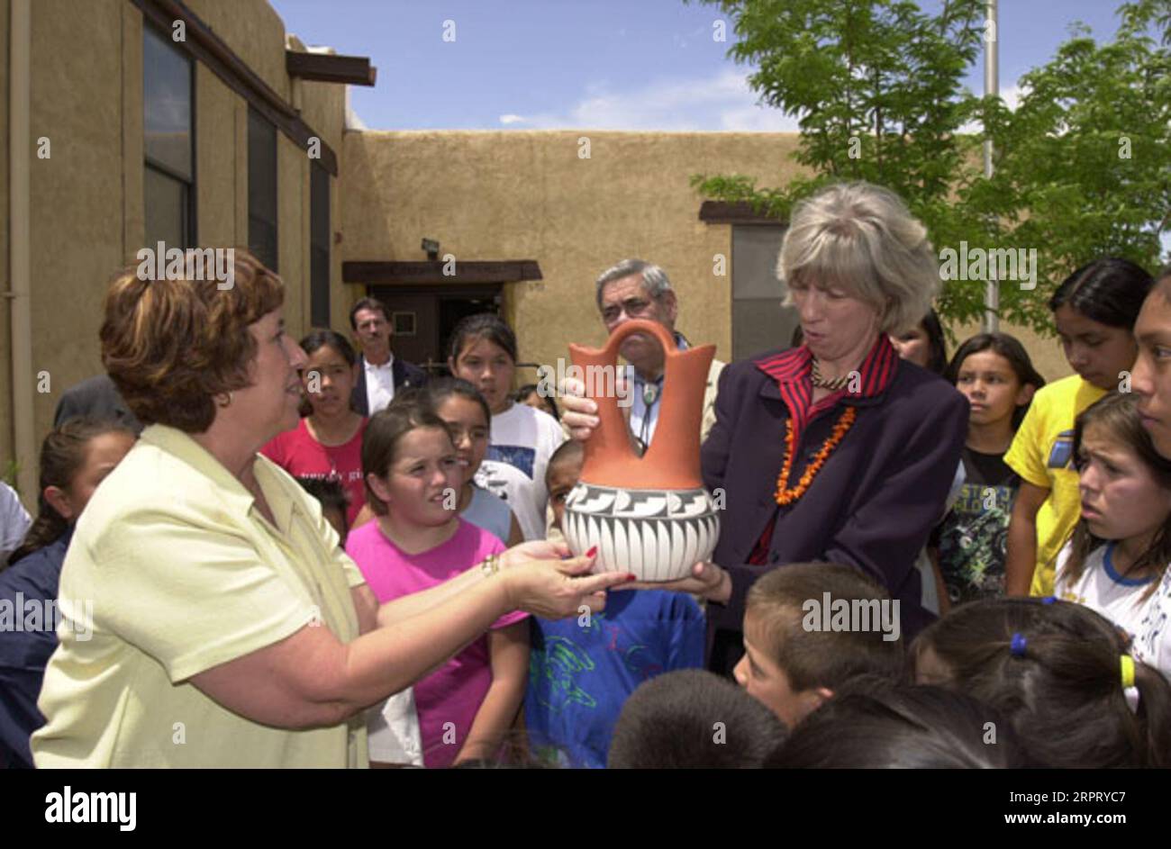 Indian school students and staff hires stock photography and images