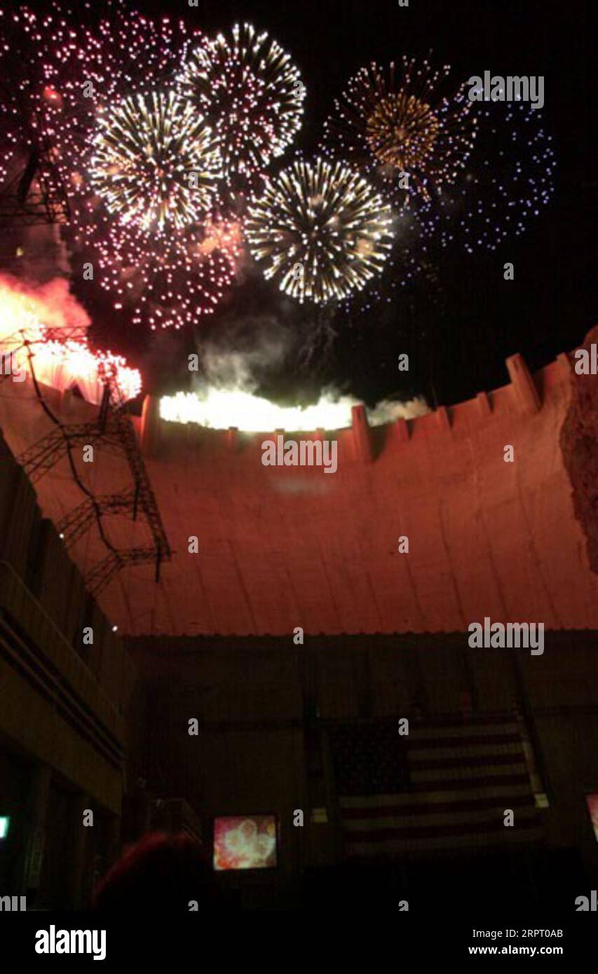 Events at Hoover Dam in Nevada, marking the 100th anniversary of the