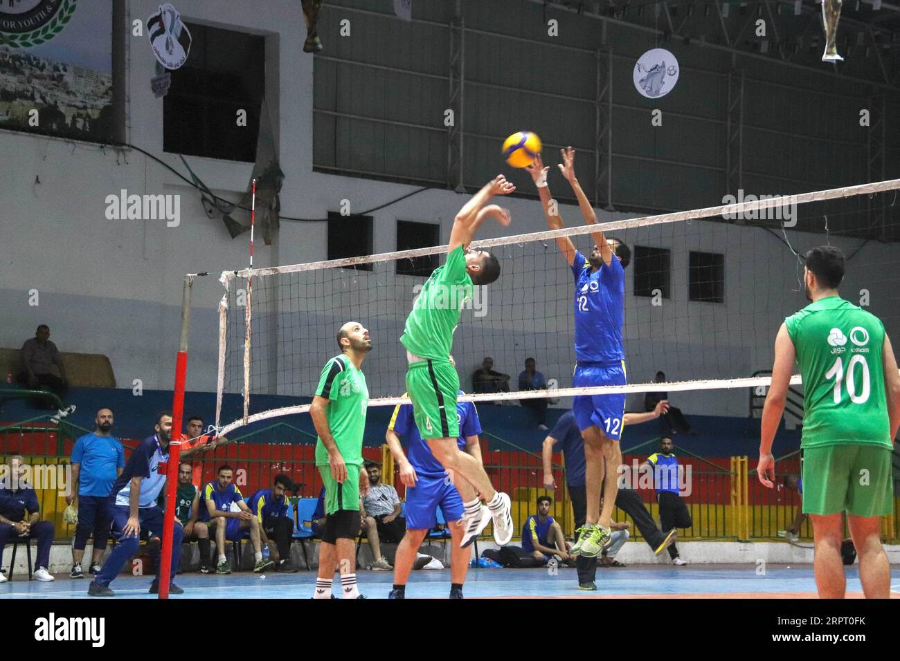 Gaza, Palestine, USA. 5th Sep, 2023. (SPO) Palestinian Volleyball