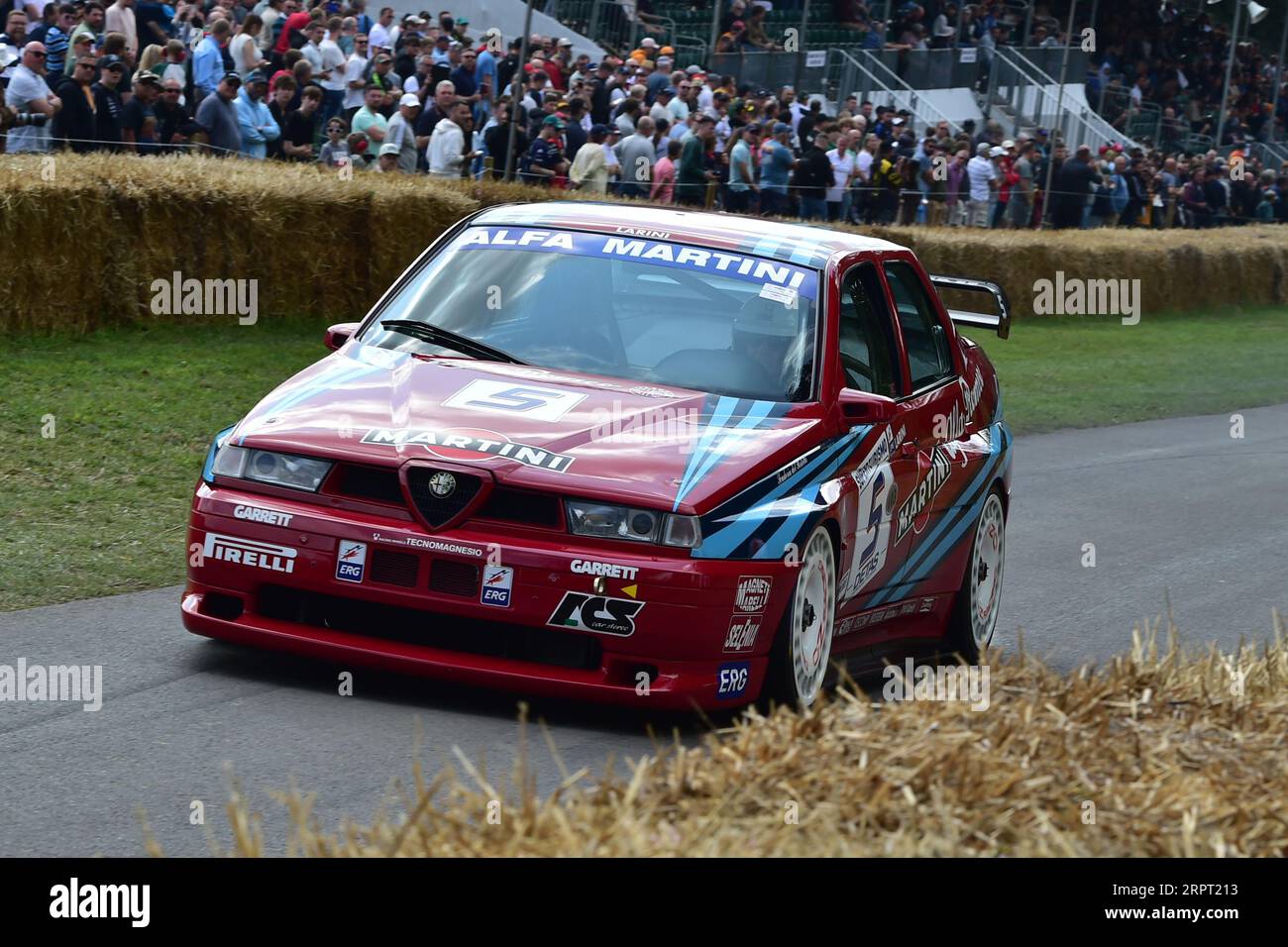 Kuno Schar, Alfa Romeo 155 ITC, Tin Top Titans, a diverse collection of saloon and GT cars dating from the early seventies up to current BTCC vehicles Stock Photo