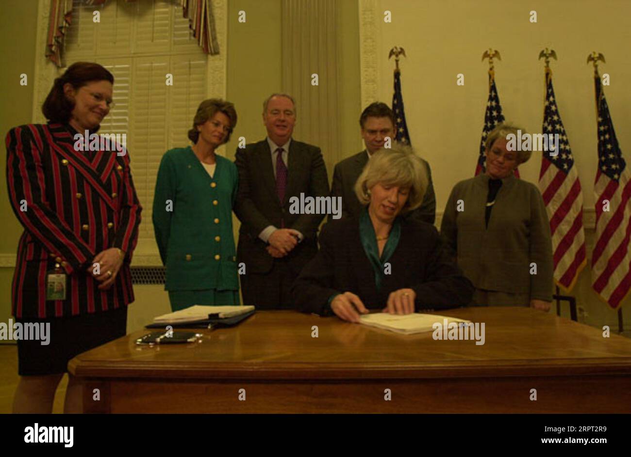 Secretary Gale Norton renewing Federal Grant and Agreement of Rightof