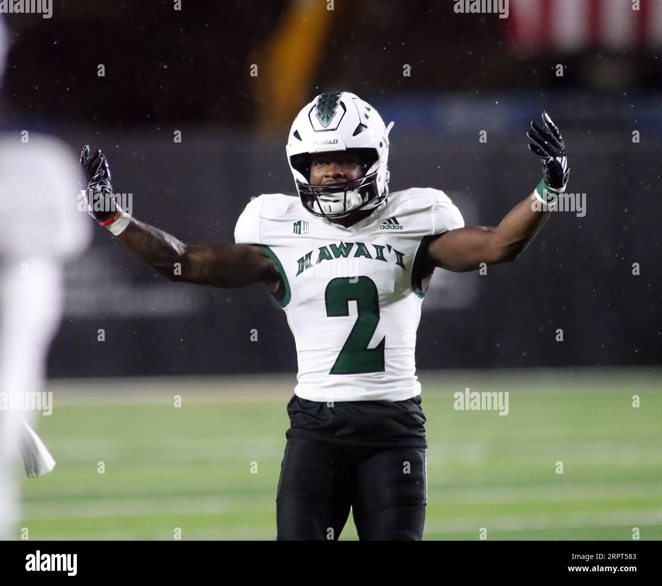 August 26, 2023 Hawaii Rainbow Warriors running back Tylan Hines 2