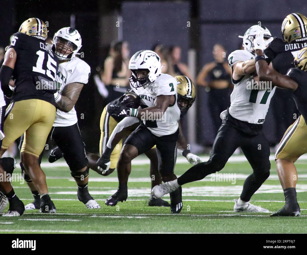 August 26, 2023 Hawaii Rainbow Warriors running back Tylan Hines 2