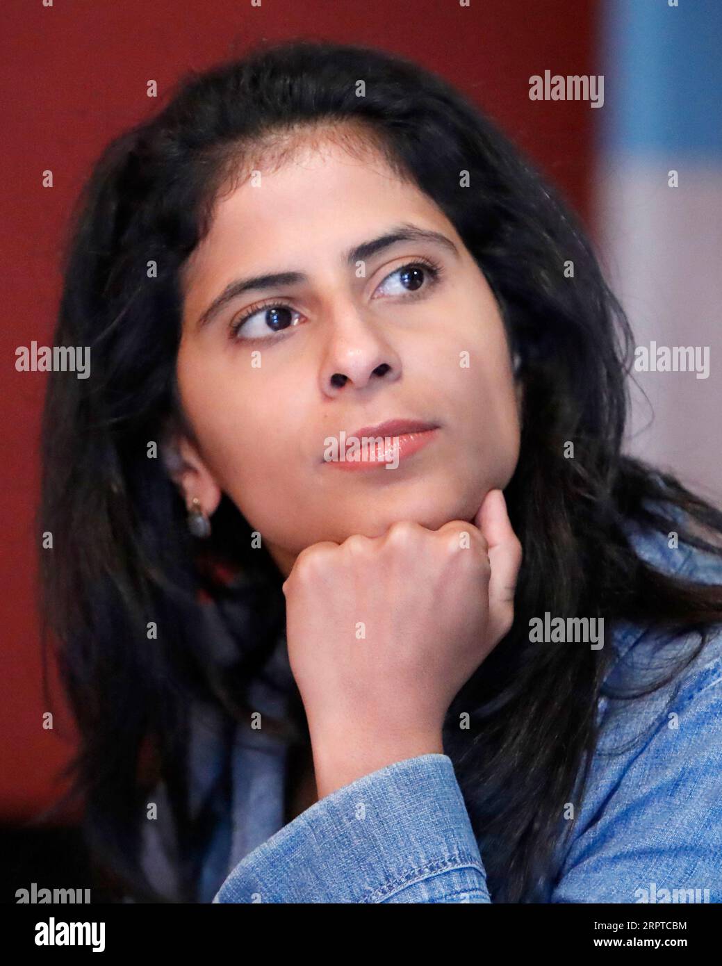 Saudi Arabian Human Rights Activist, Lina AlHathloul, seen during the