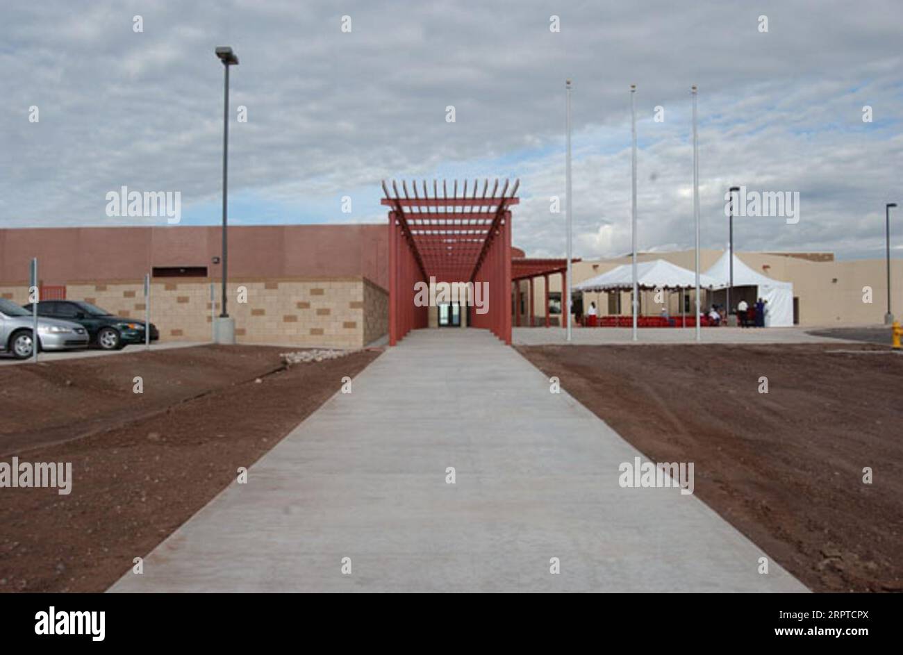 Newly opened Baca/Dlo'ay azhi Community School in Prewitt, New Mexico