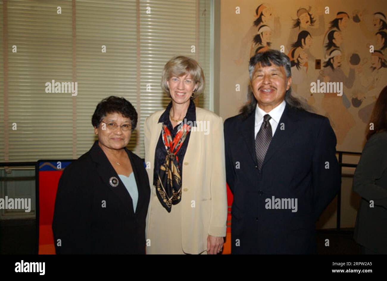 Zuni Pueblo Lieutenant Governor Carmelita Sanchez, Secretary Gale