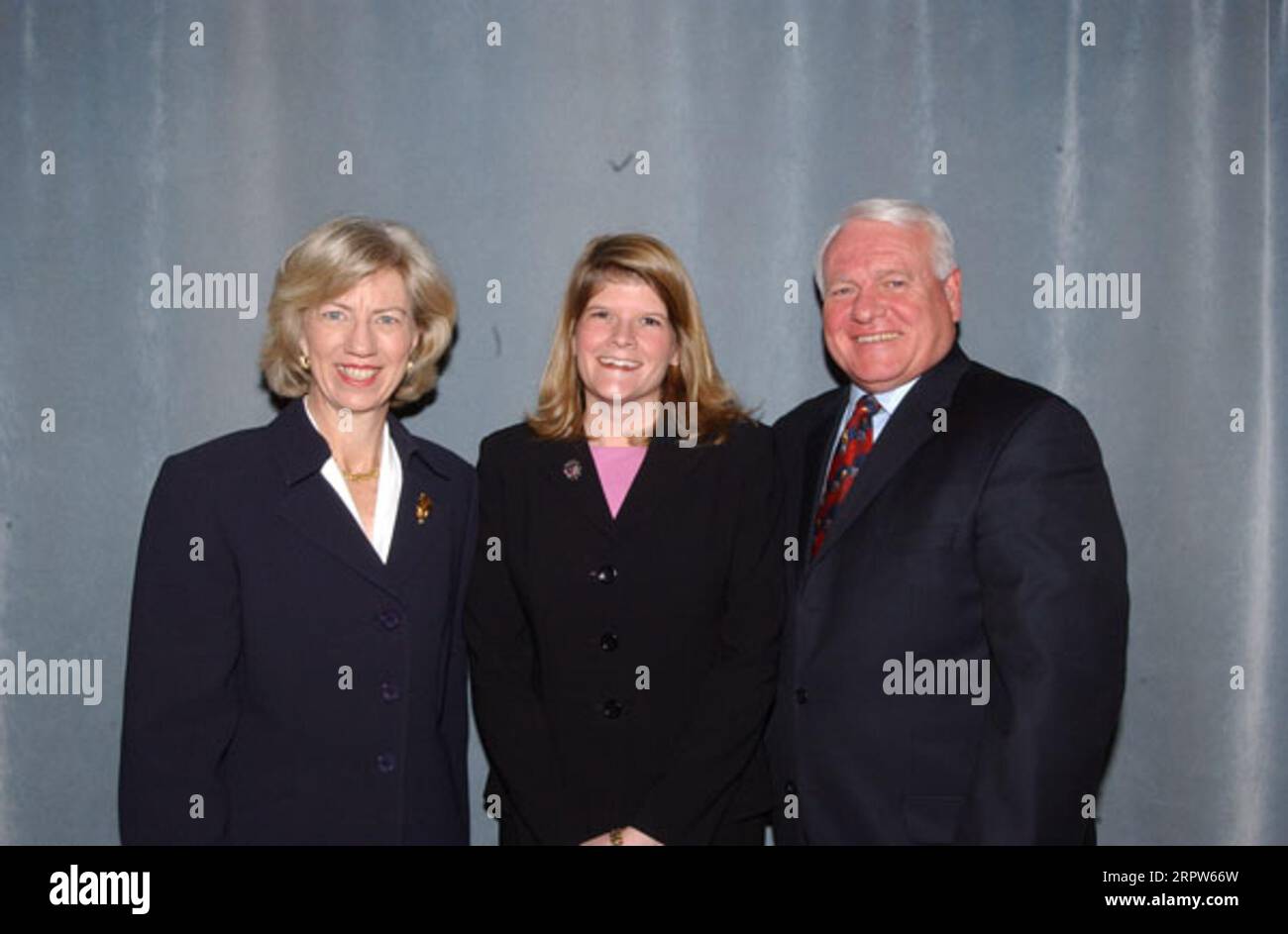 Outgoing Deputy Secretary J. Steven Griles, far right, making final ...