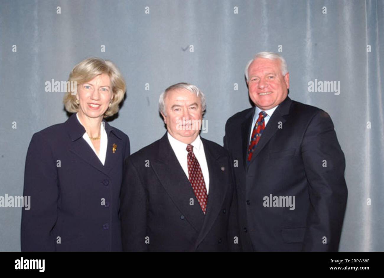 Outgoing Deputy Secretary J. Steven Griles, far right, making final ...