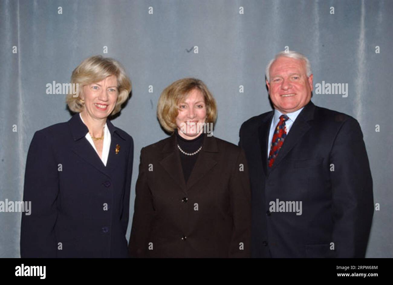 Outgoing Deputy Secretary J. Steven Griles, far right, making final ...