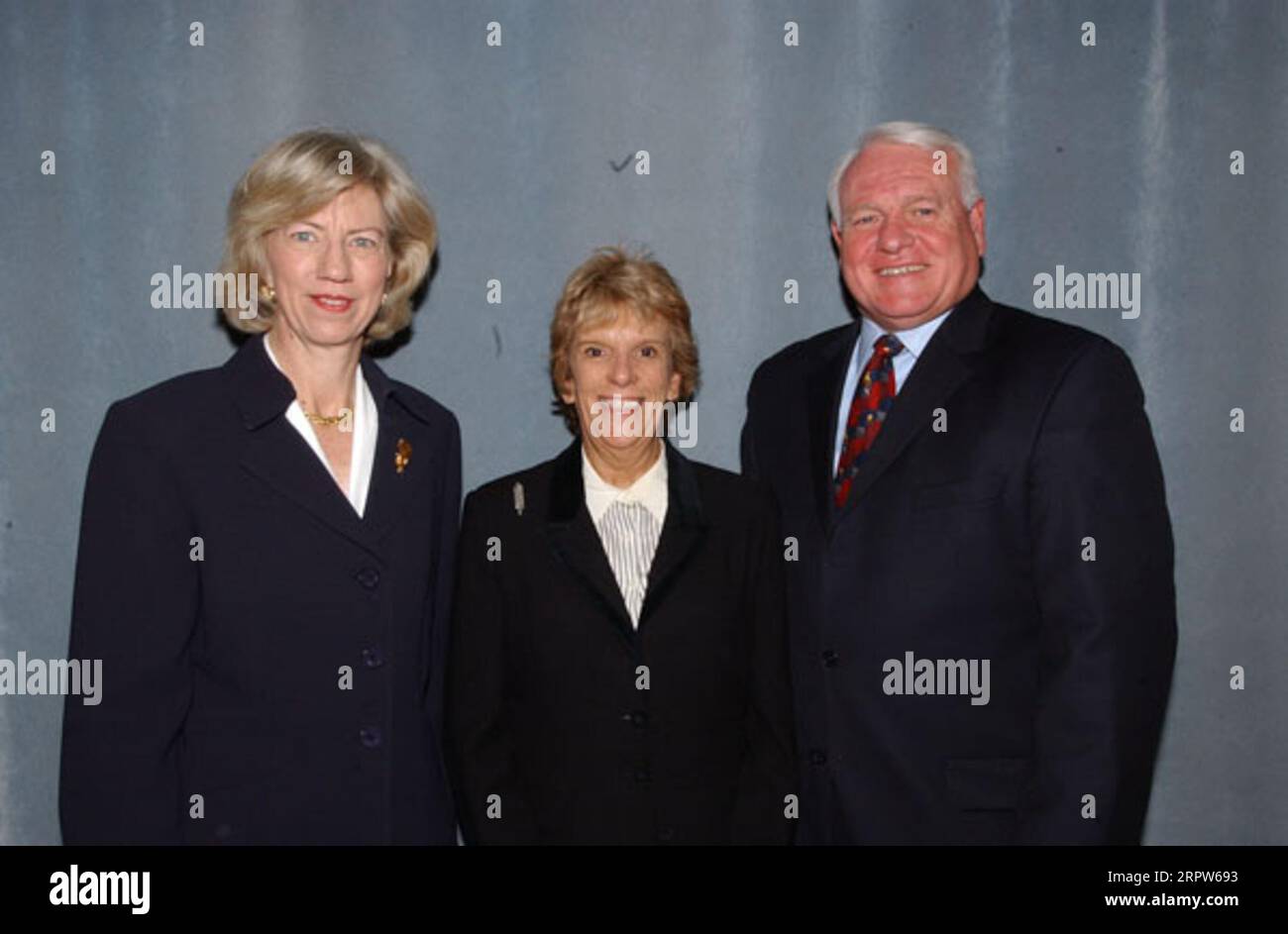 Outgoing Deputy Secretary J. Steven Griles, far right, making final ...