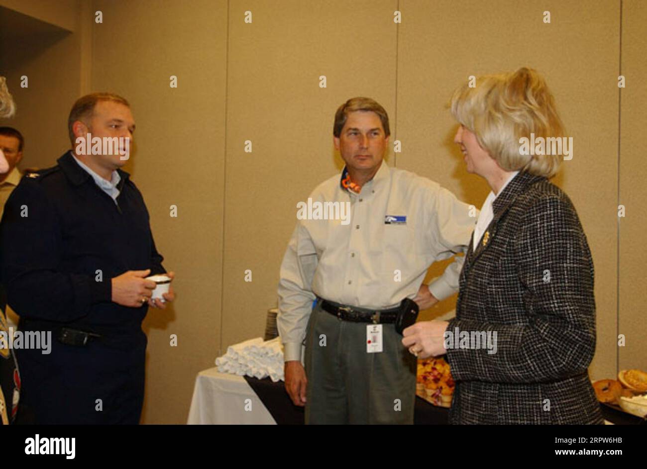 Events, featuring Secretary Gale Norton, far right, and other officials