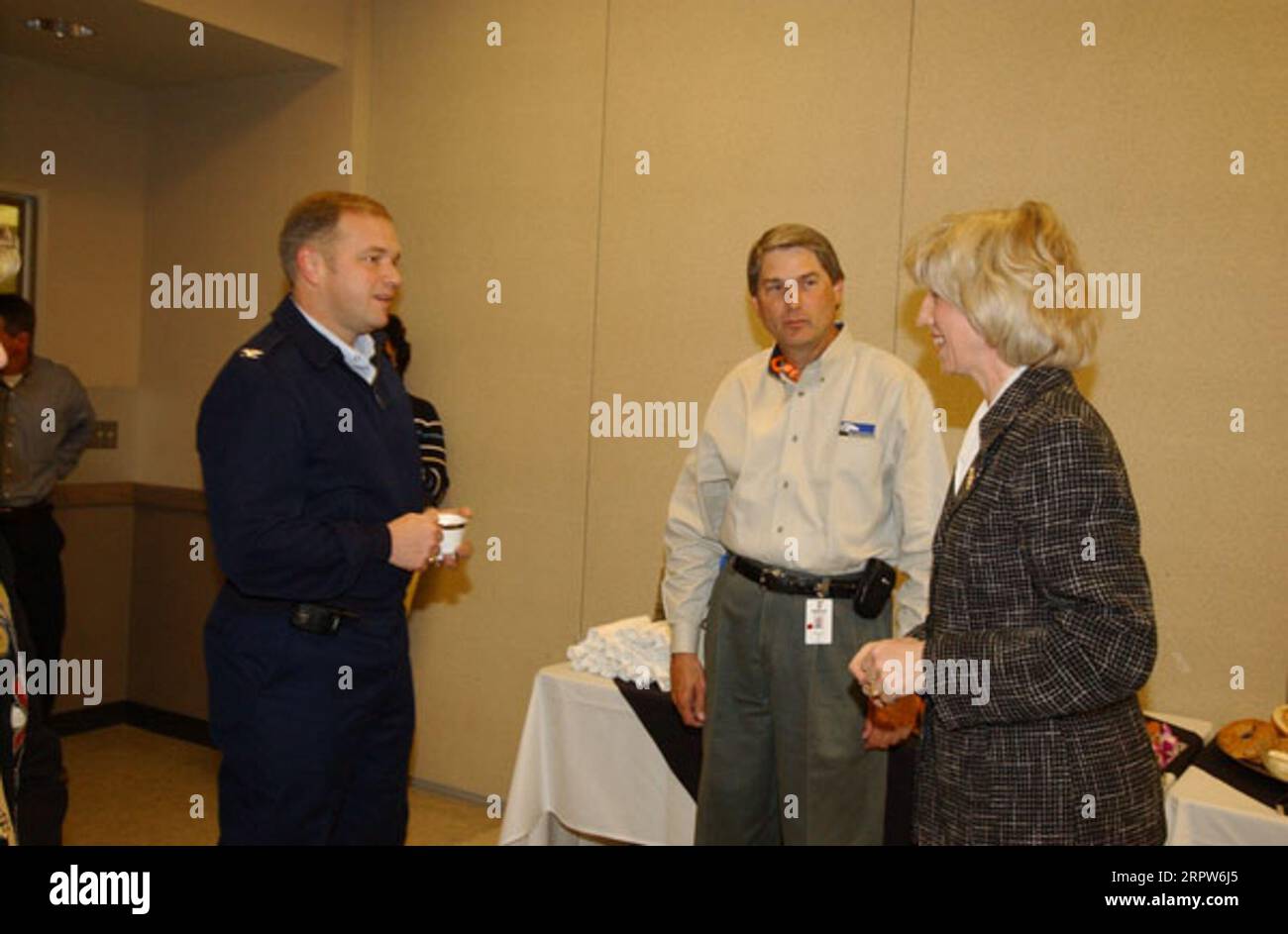 Events, featuring Secretary Gale Norton, far right, and other officials
