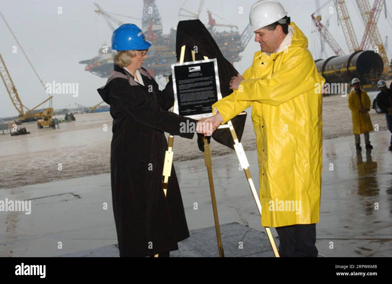 Events, featuring Secretary Gale Norton, left, and BP corporate