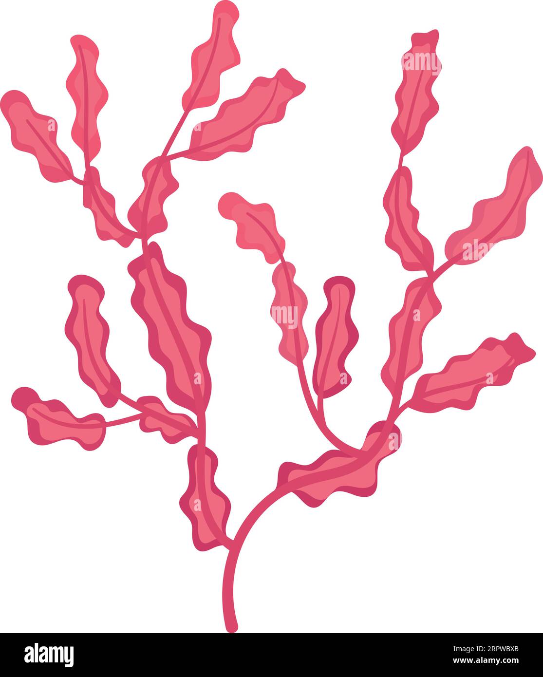 Red coral branch Stock Vector Images Alamy