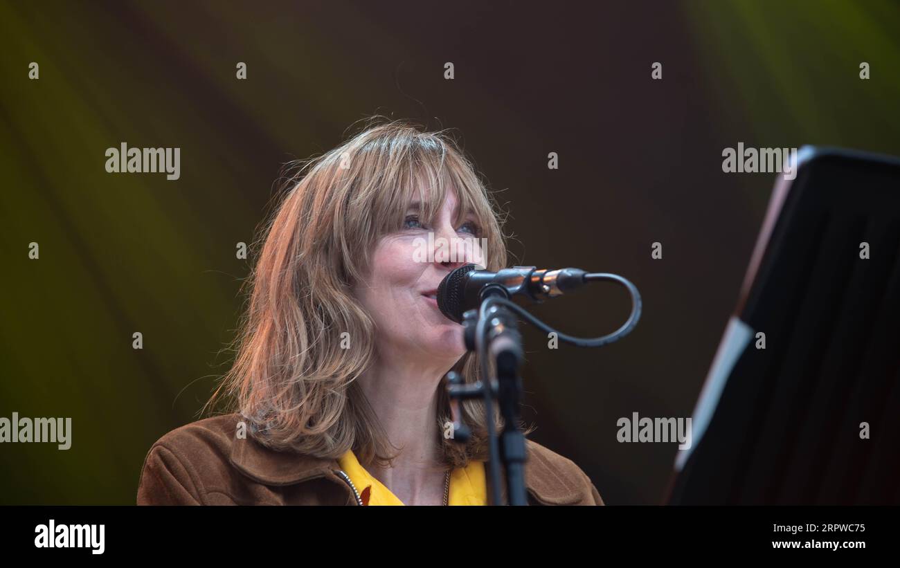 Photographs of Beth Orton performing at Connect Festival 2023 at the Royal Highland Centre Edinburgh on the 27th August 2023. Stock Photo