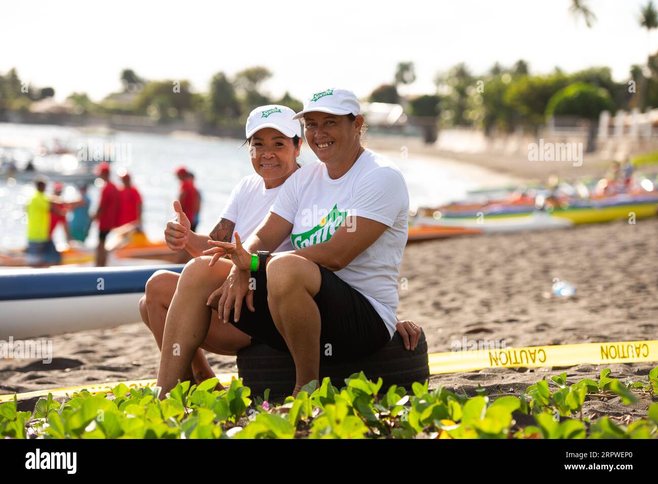 HEIVA VA’A Parc Aorai Tini Hau 2023 Stock Photo