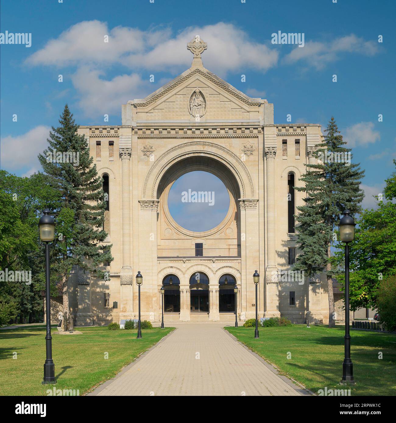 Saint Boniface Cathedral at 190 Avenue de la Cathedrale in Winnipeg