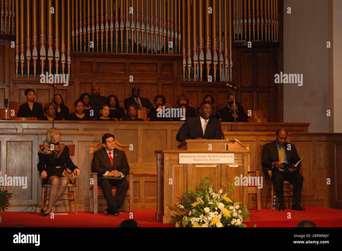 Reverend Arthur Price, Jr., Pastor of the Sixteenth Street Baptist