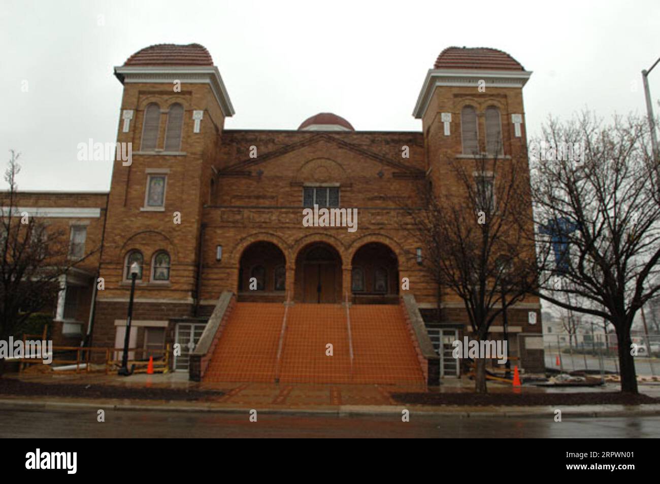 Sixteenth Street Baptist Church, Birmingham, Alabama, key meeting place during civil rights movement and site of 1963 bombing, designated as National Historic Landmark Stock Photo