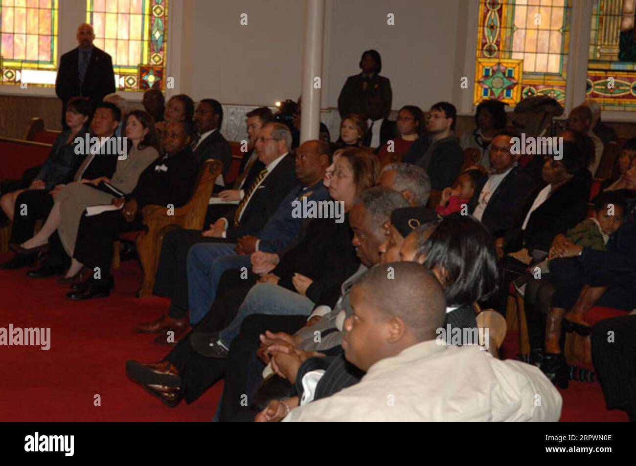 Audience during ceremonies designating the Sixteenth Street Baptist