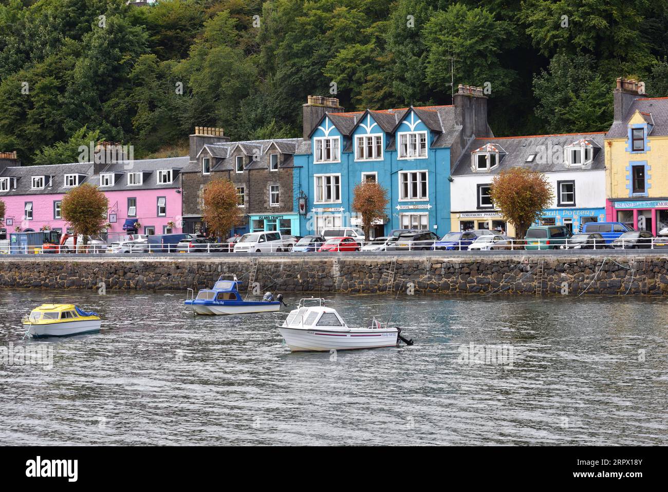 The waterfront , Tobermory, Isle of Mull, Scotland Stock Photo Alamy