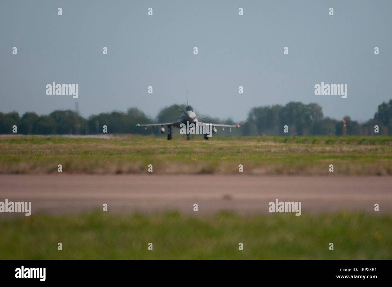Coningsby, UK. 5th Sep, 2023. RAF Typhoon aircraft practicing at RAF