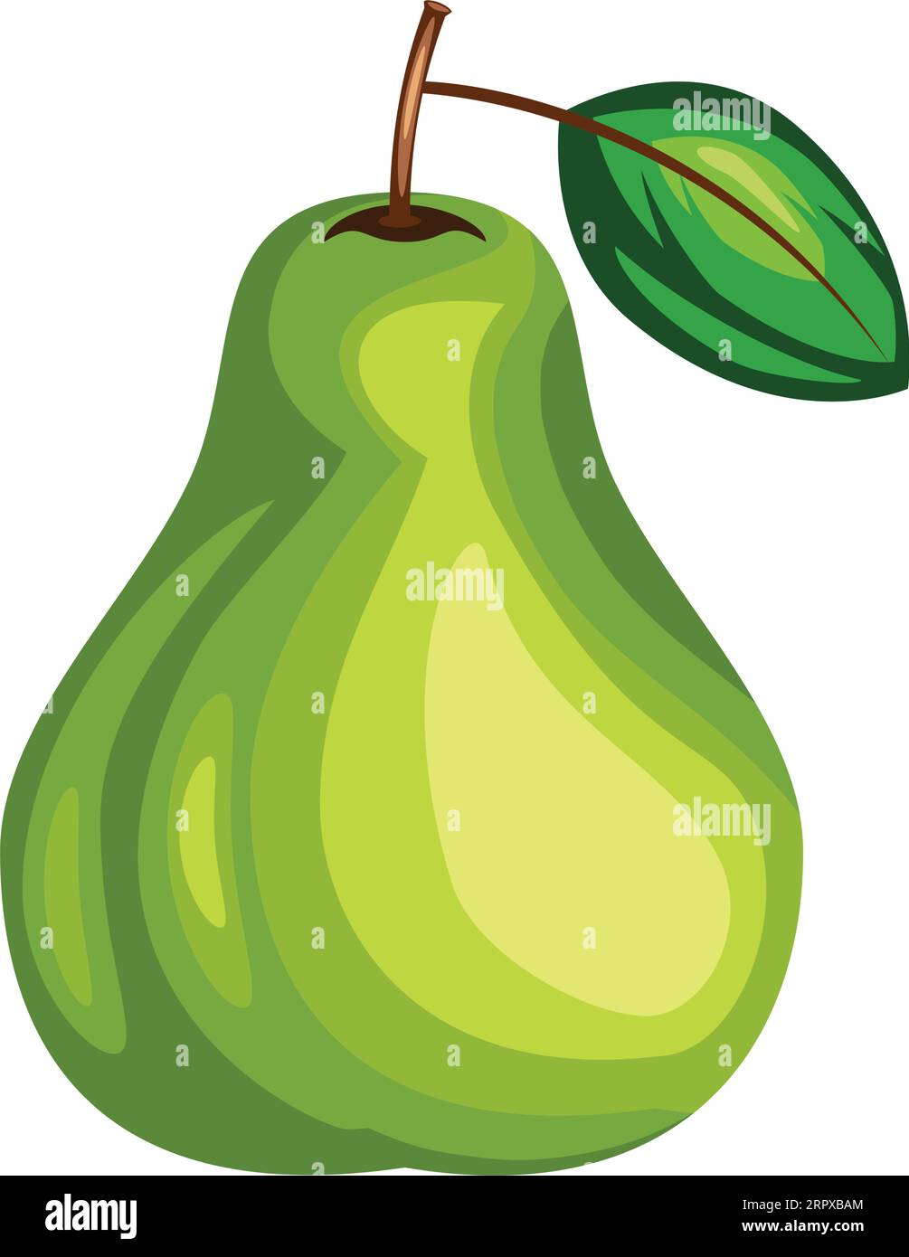 pear fresh fruit icon Stock Vector Image & Art - Alamy