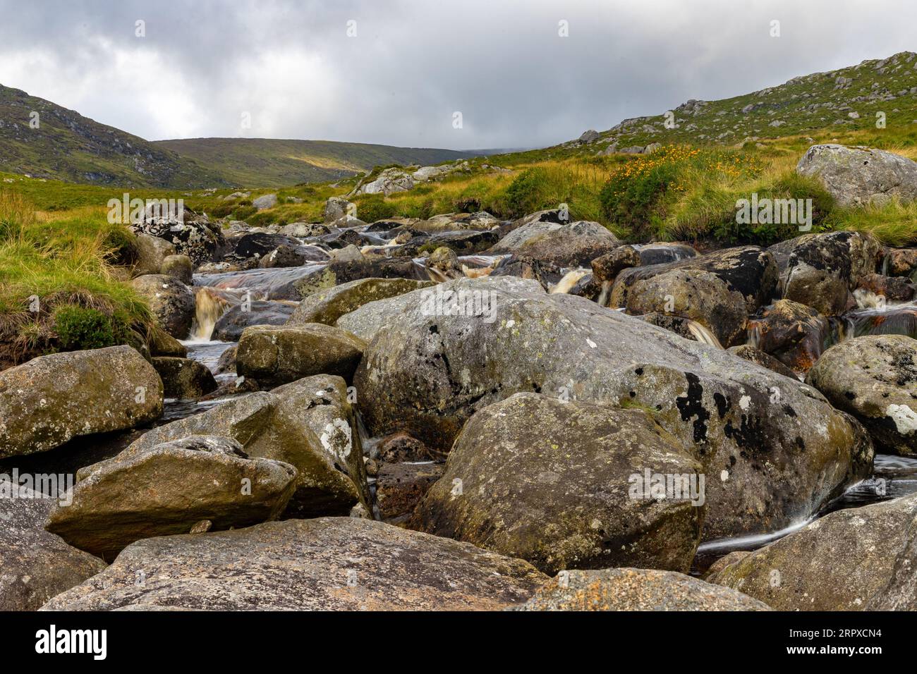 River and rocks in Wicklow mountain, Wicklow, Ireland Stock Photo - Alamy