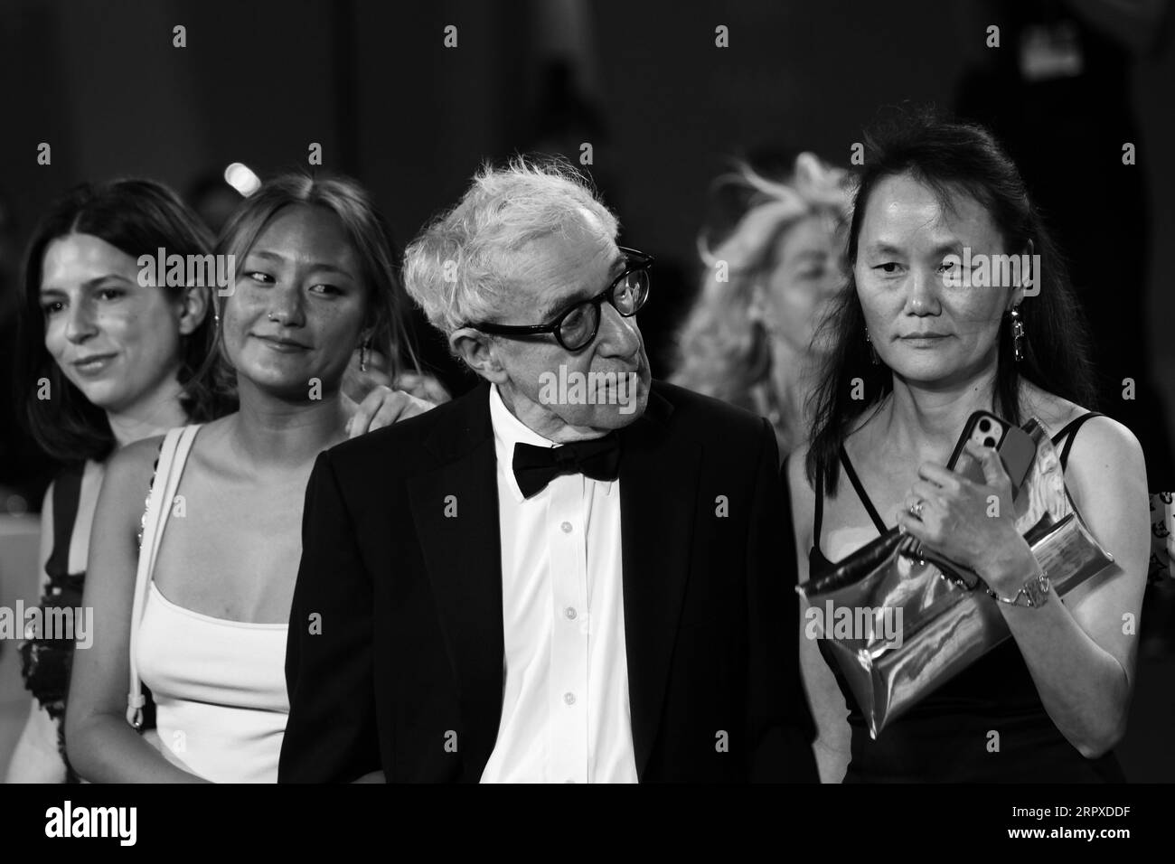 Woody Allen red carpet Venice "Coup de chance" 2023 film festival Stock