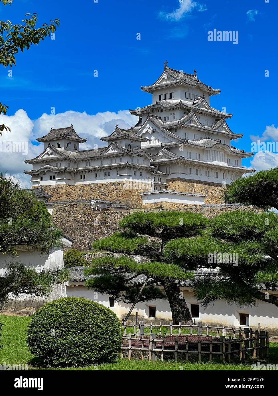 Himeji Castle near Kobe, Japan Stock Photo Alamy