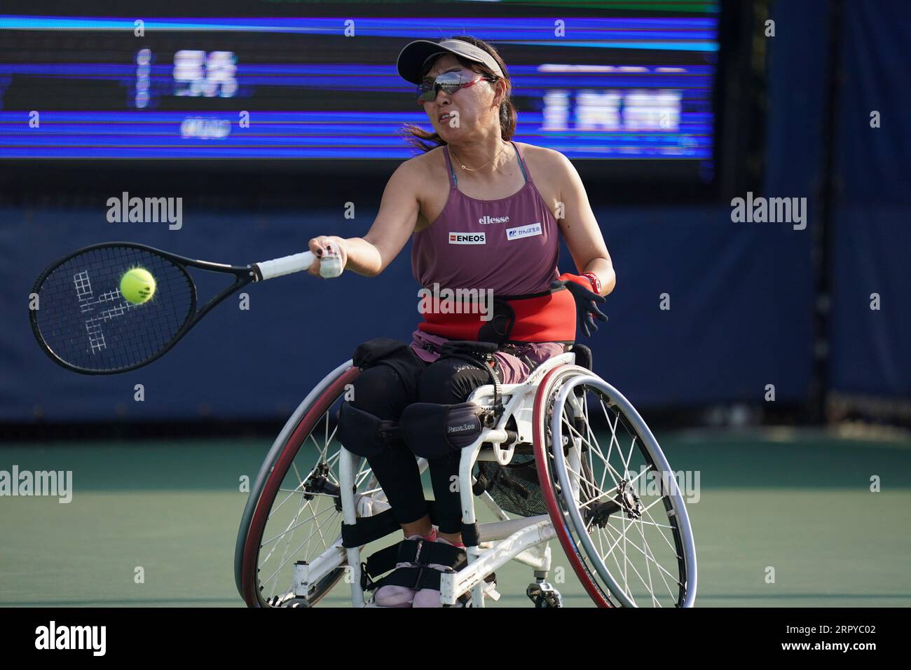 Momoko Ohtani of Japan during the first round of the U.S. Open ...