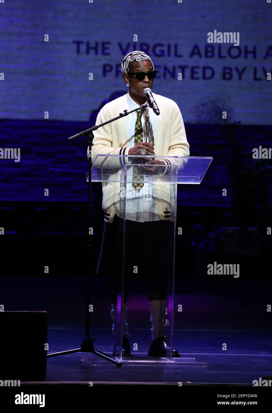 A$AP Rocky Honored With Virgil Abloh Award